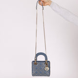 Dior 2022 Lambskin Lucky Stars Mini Lady - FashioNica