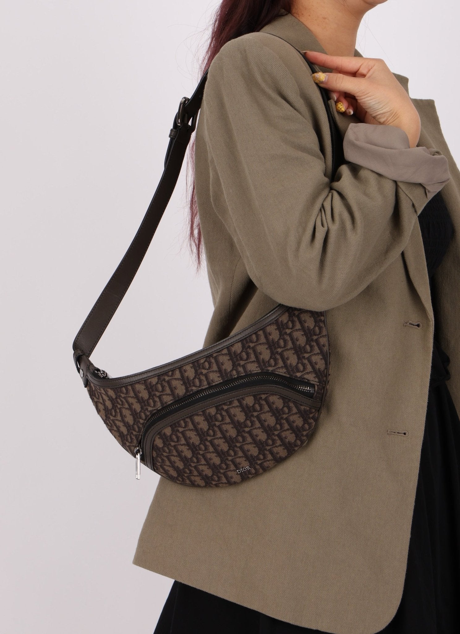 Dior 2022 Oblique Bum Bag - FashioNica