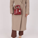 Dior 2022 Patent Cannage Chain Mini Lady - FashioNica