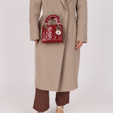 Dior 2022 Patent Cannage Chain Mini Lady - FashioNica