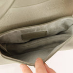 Dior 2023 Soft Grained Calfskin Mini Saddle Bag w/ Strap - FashioNica
