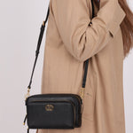 Dior 2024 Calfskin Caro Double Pouch Camera Bag - FashioNica