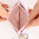 Dior 2024 Freesia Lilac Two - Tone Card Holder - FashioNica