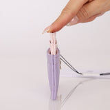 Dior 2024 Freesia Lilac Two - Tone Card Holder - FashioNica