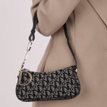 Dior Black Trotter Charm Pochette - FashioNica
