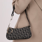 Dior Black Trotter Charm Pochette - FashioNica