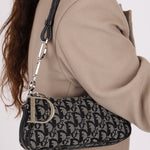Dior Black Trotter Charm Pochette - FashioNica