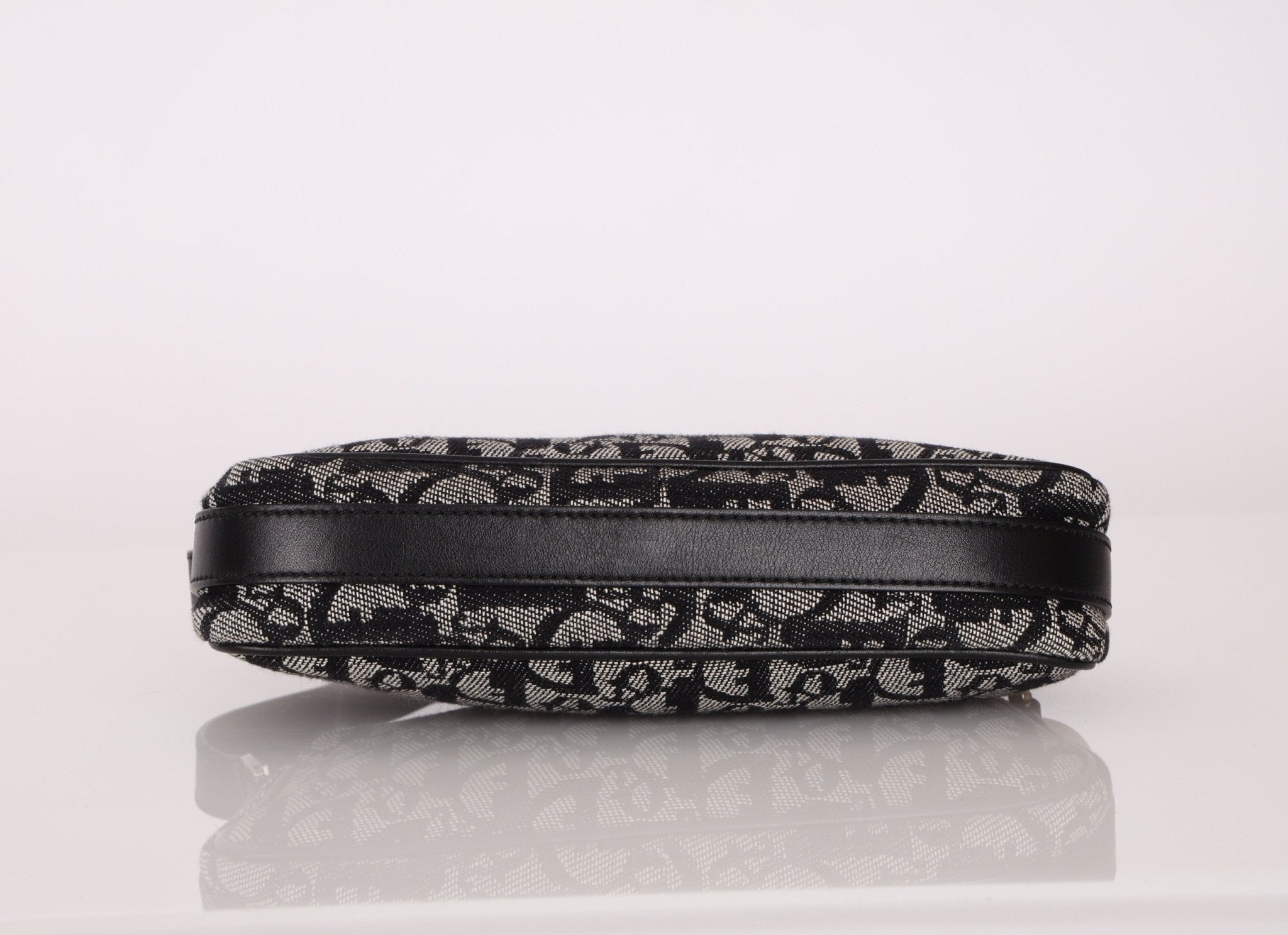 Dior Black Trotter Charm Pochette - FashioNica