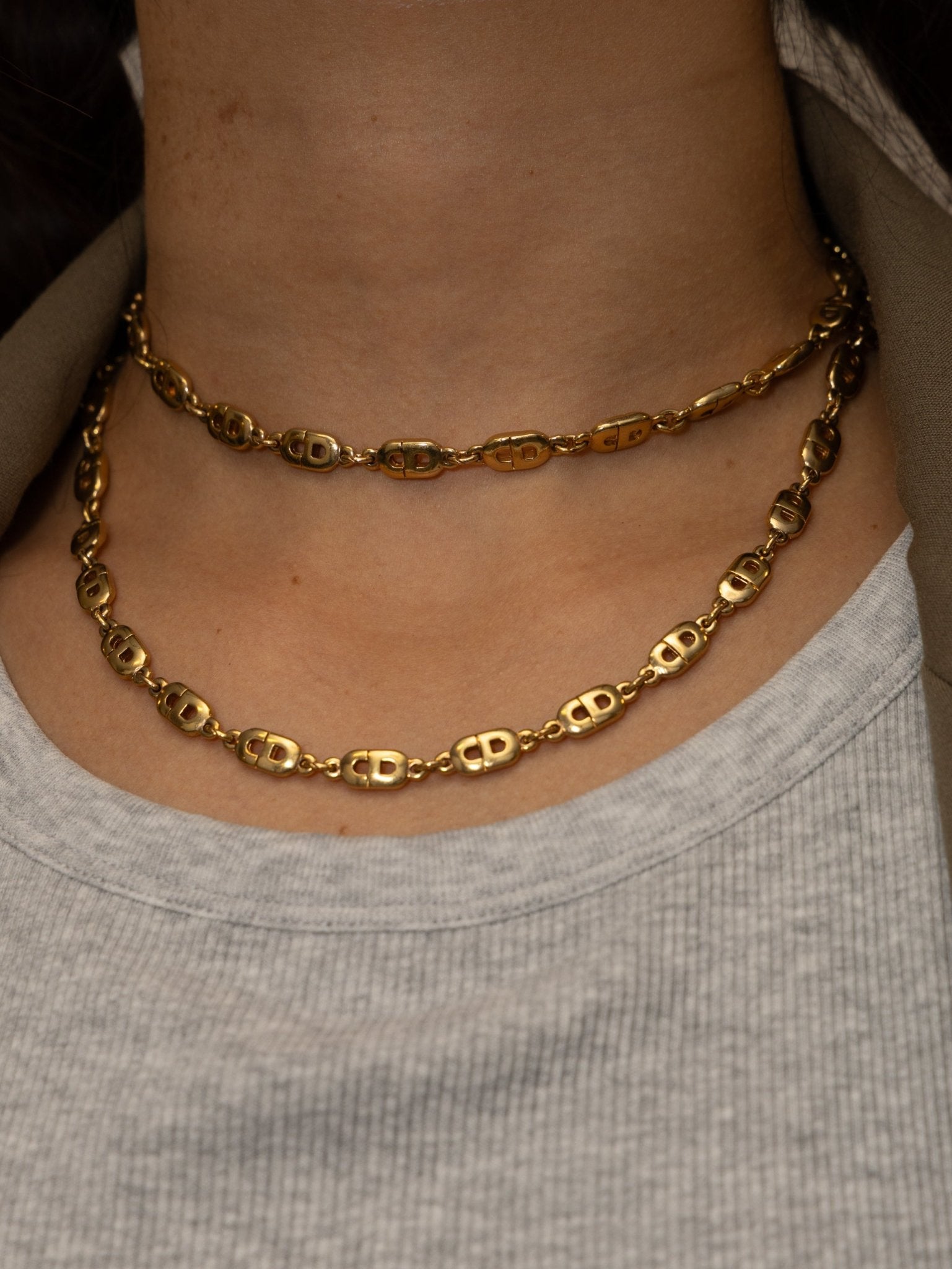 Dior CD Long Necklace - FashioNica
