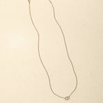 Dior CD Rhinestone Logo Pendant Necklace - FashioNica