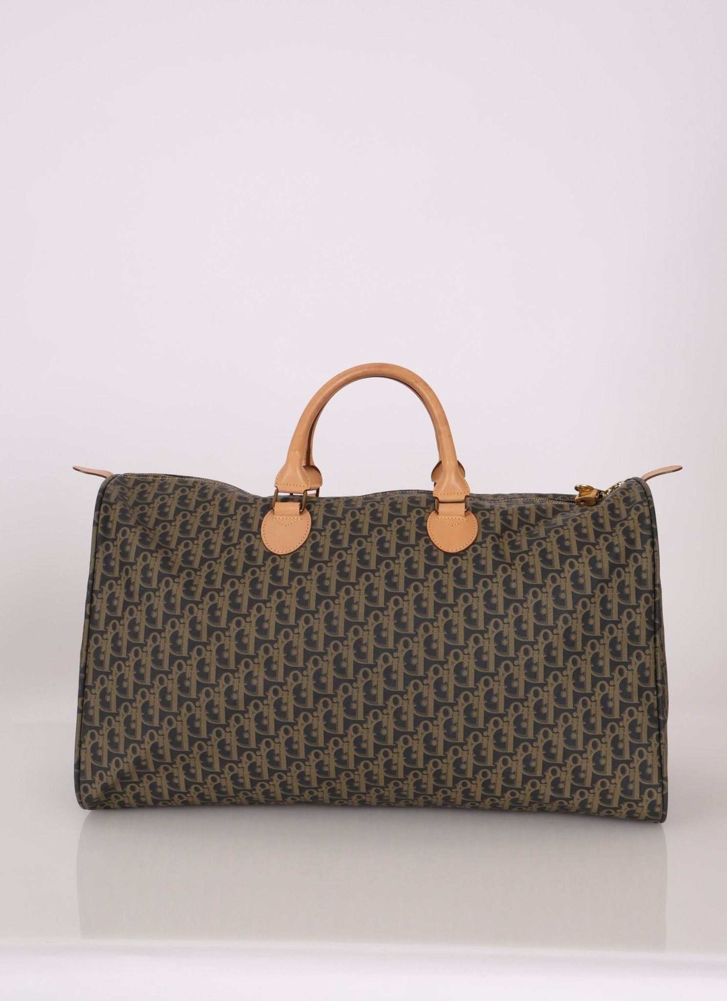 Dior Coated Canvas Trotter Weekender Duffel Bag - FashioNica