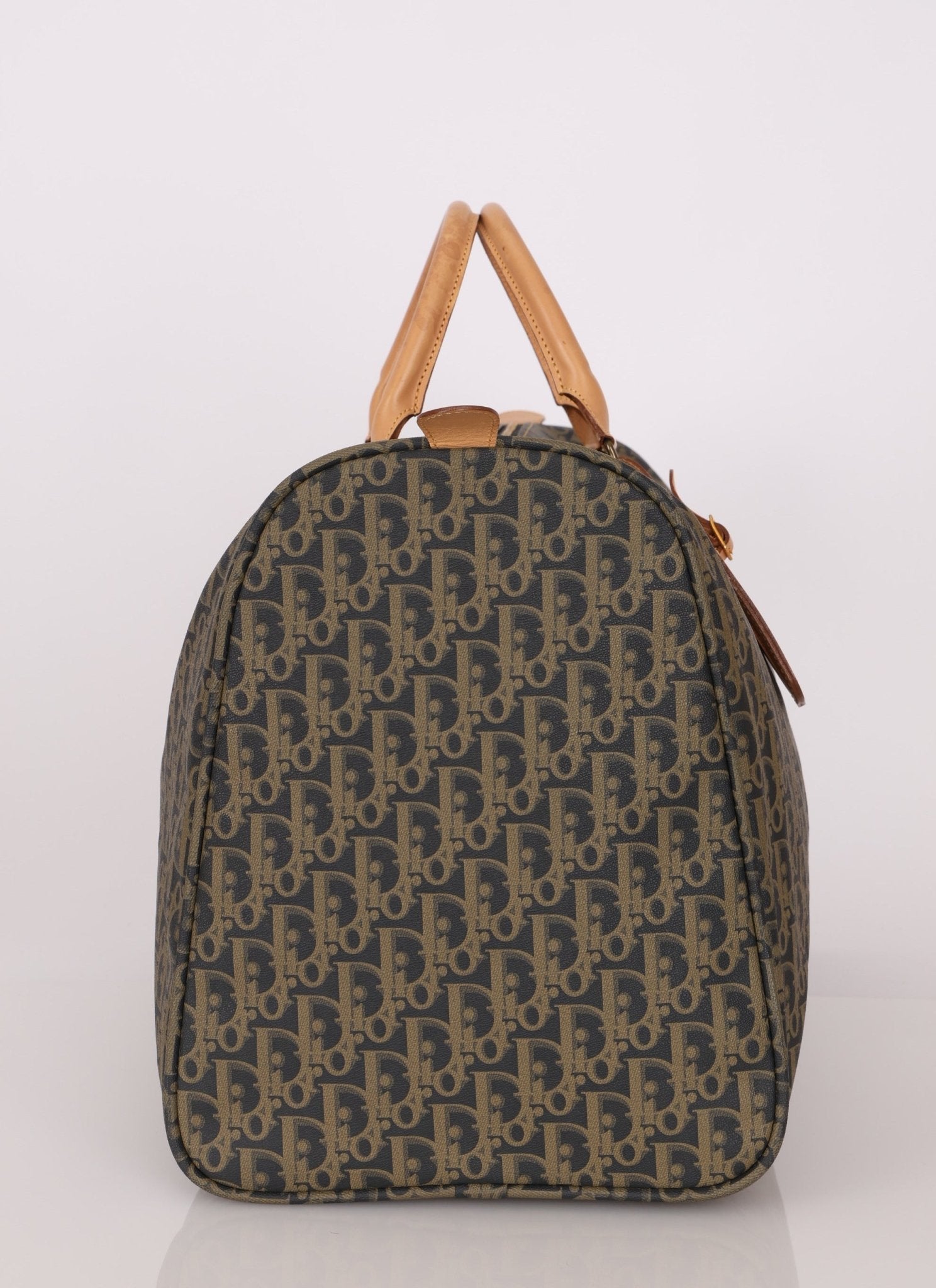 Dior Coated Canvas Trotter Weekender Duffel Bag - FashioNica