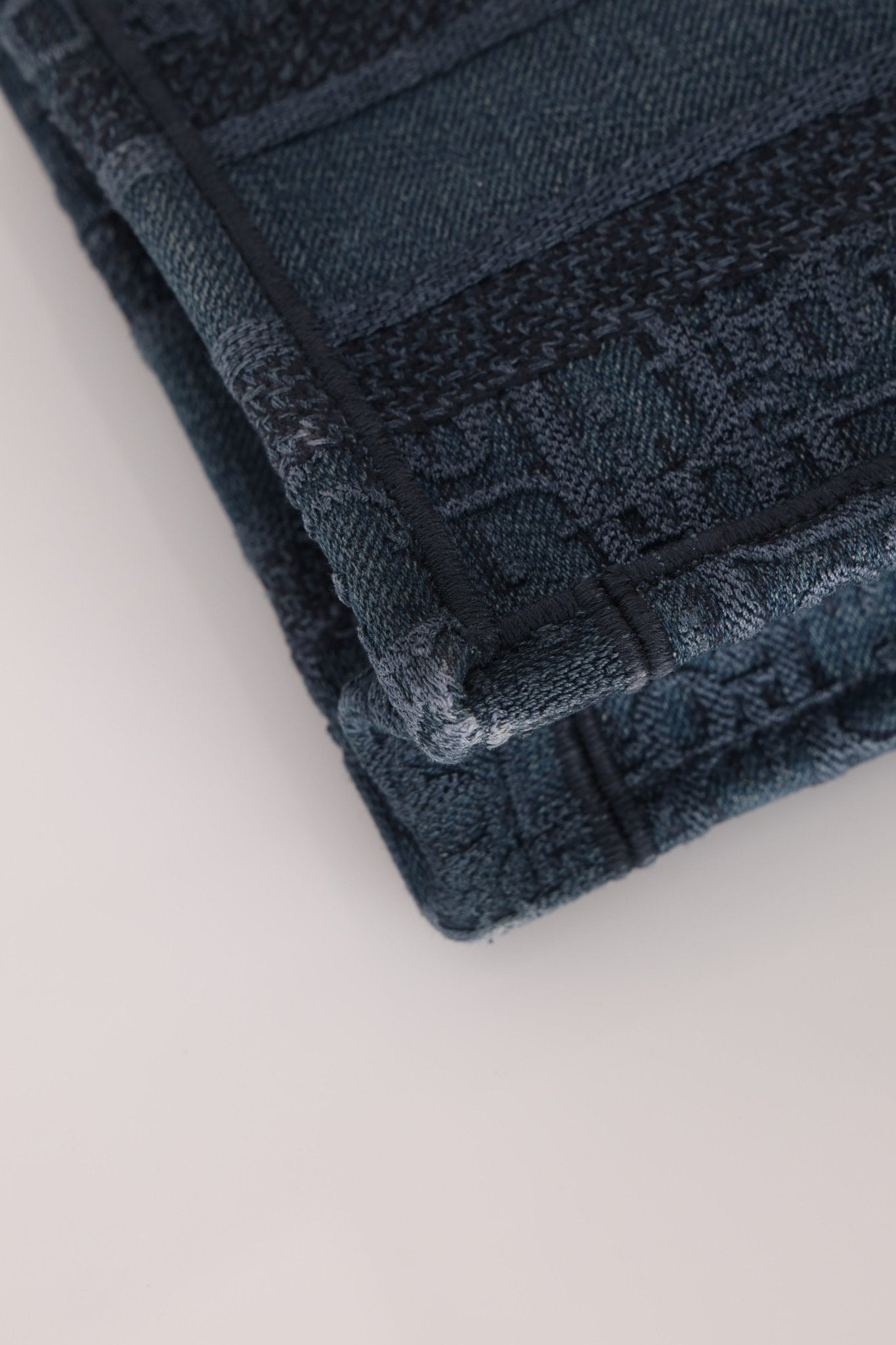 Dior Denim Oblique Mini Book Tote - FashioNica