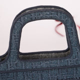 Dior Denim Oblique Mini Book Tote - FashioNica