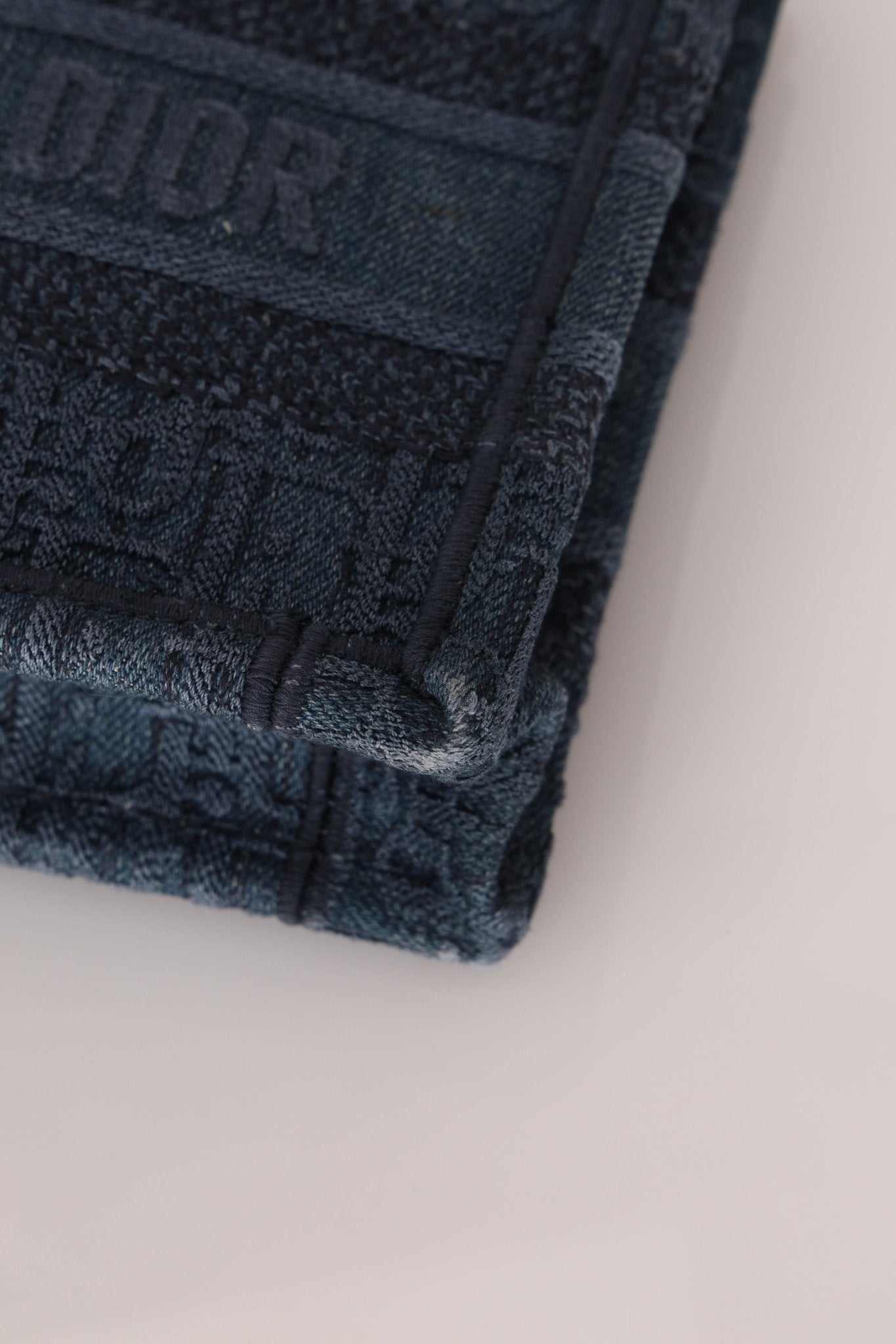 Dior Denim Oblique Mini Book Tote - FashioNica