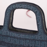Dior Denim Oblique Mini Book Tote - FashioNica