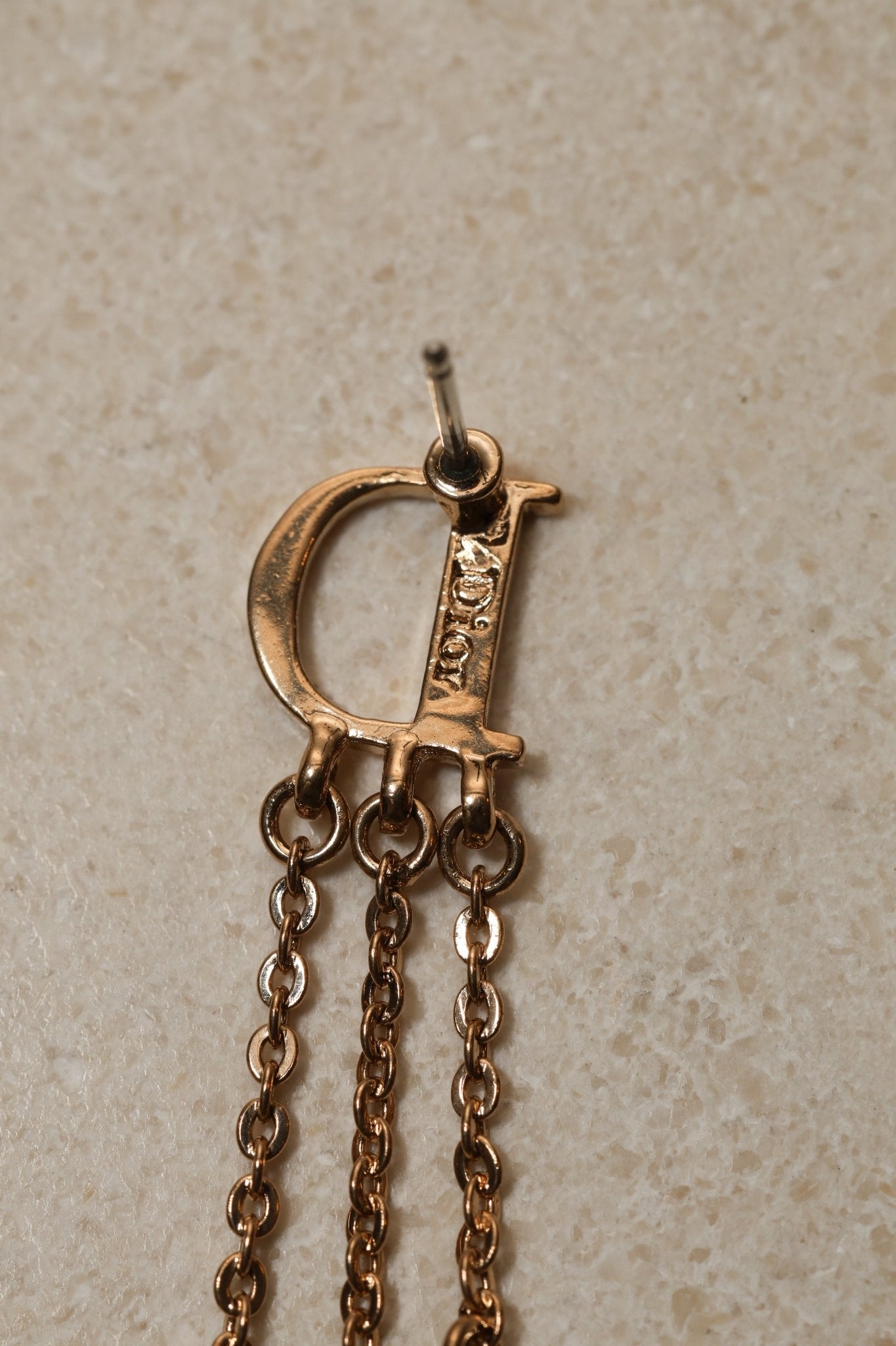 Dior Dio(r)evolution Cascading Letters Earrings - FashioNica