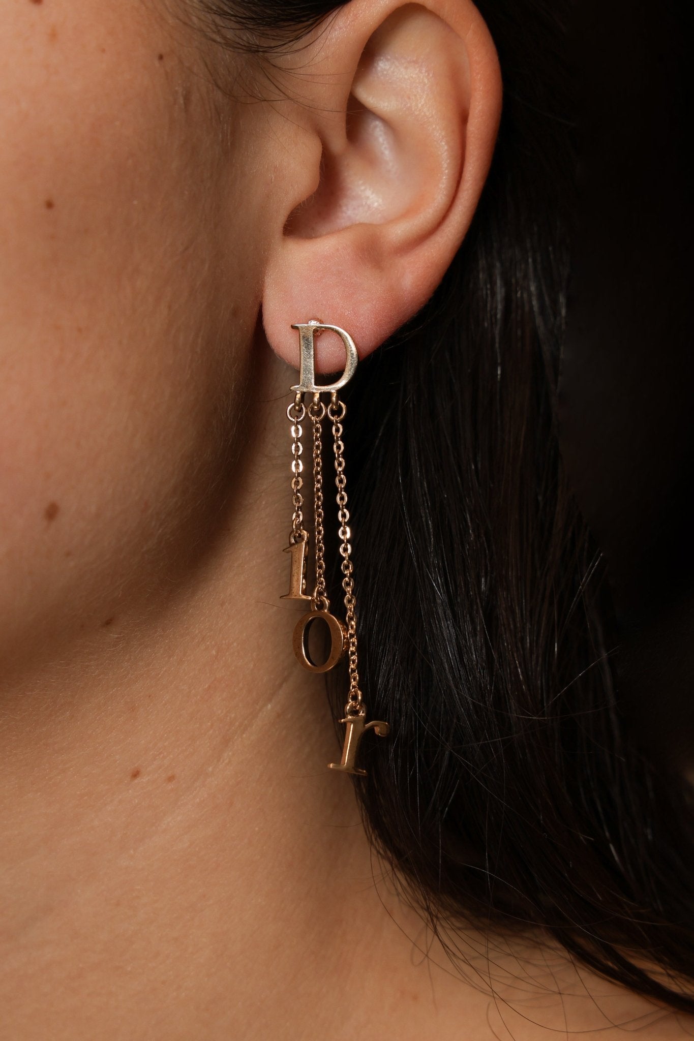Dior Dio(r)evolution Cascading Letters Earrings - FashioNica