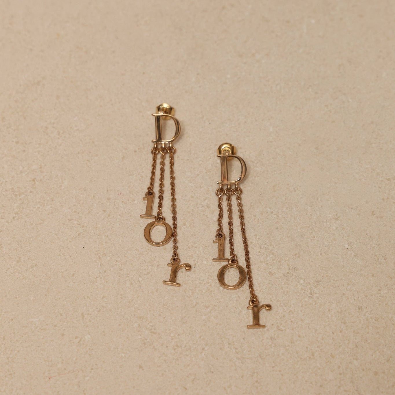 Dior Dio(r)evolution Cascading Letters Earrings - FashioNica