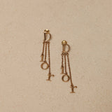Dior Dio(r)evolution Cascading Letters Earrings - FashioNica