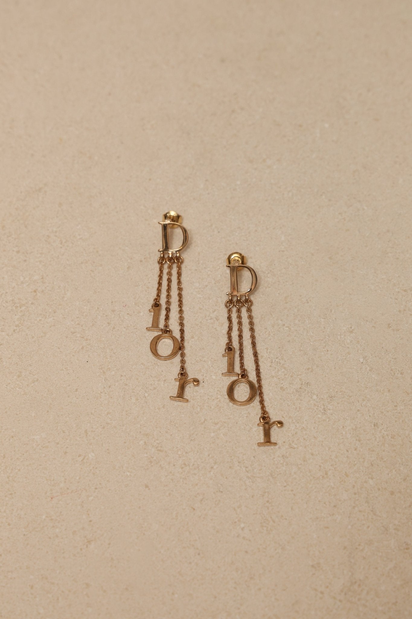 Dior Dio(r)evolution Cascading Letters Earrings - FashioNica