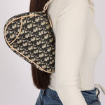 Dior Diorissimo Coated Canvas Mini Saddle Pochette - FashioNica