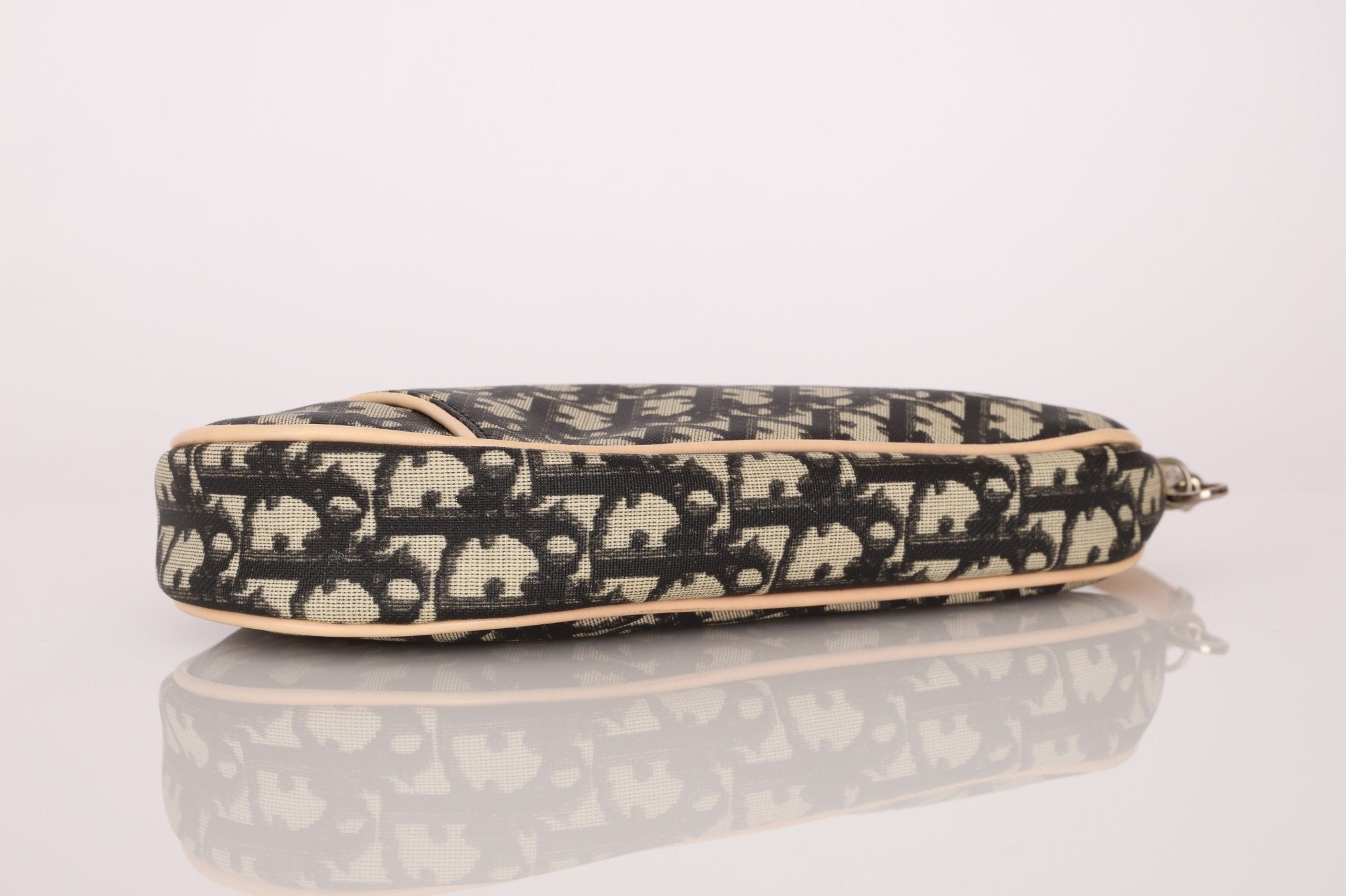 Dior Diorissimo Coated Canvas Mini Saddle Pochette - FashioNica