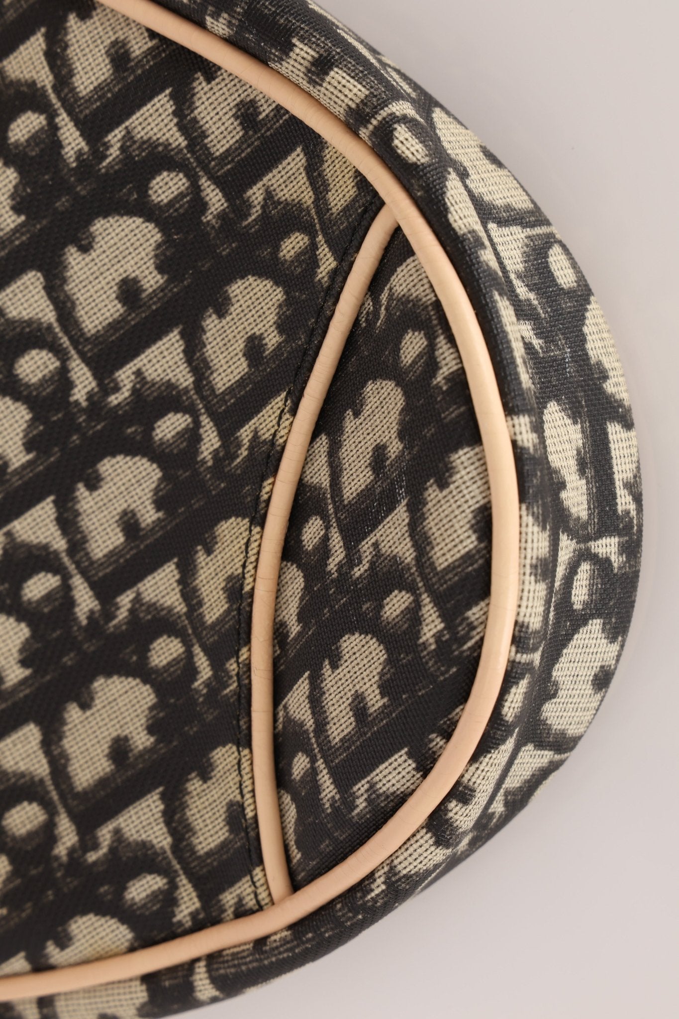 Dior Diorissimo Coated Canvas Mini Saddle Pochette - FashioNica