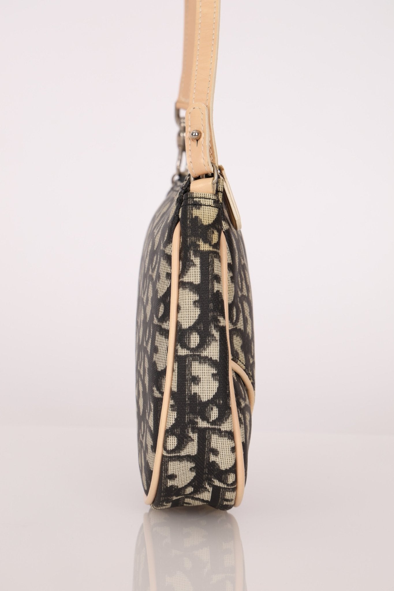 Dior Diorissimo Coated Canvas Mini Saddle Pochette - FashioNica