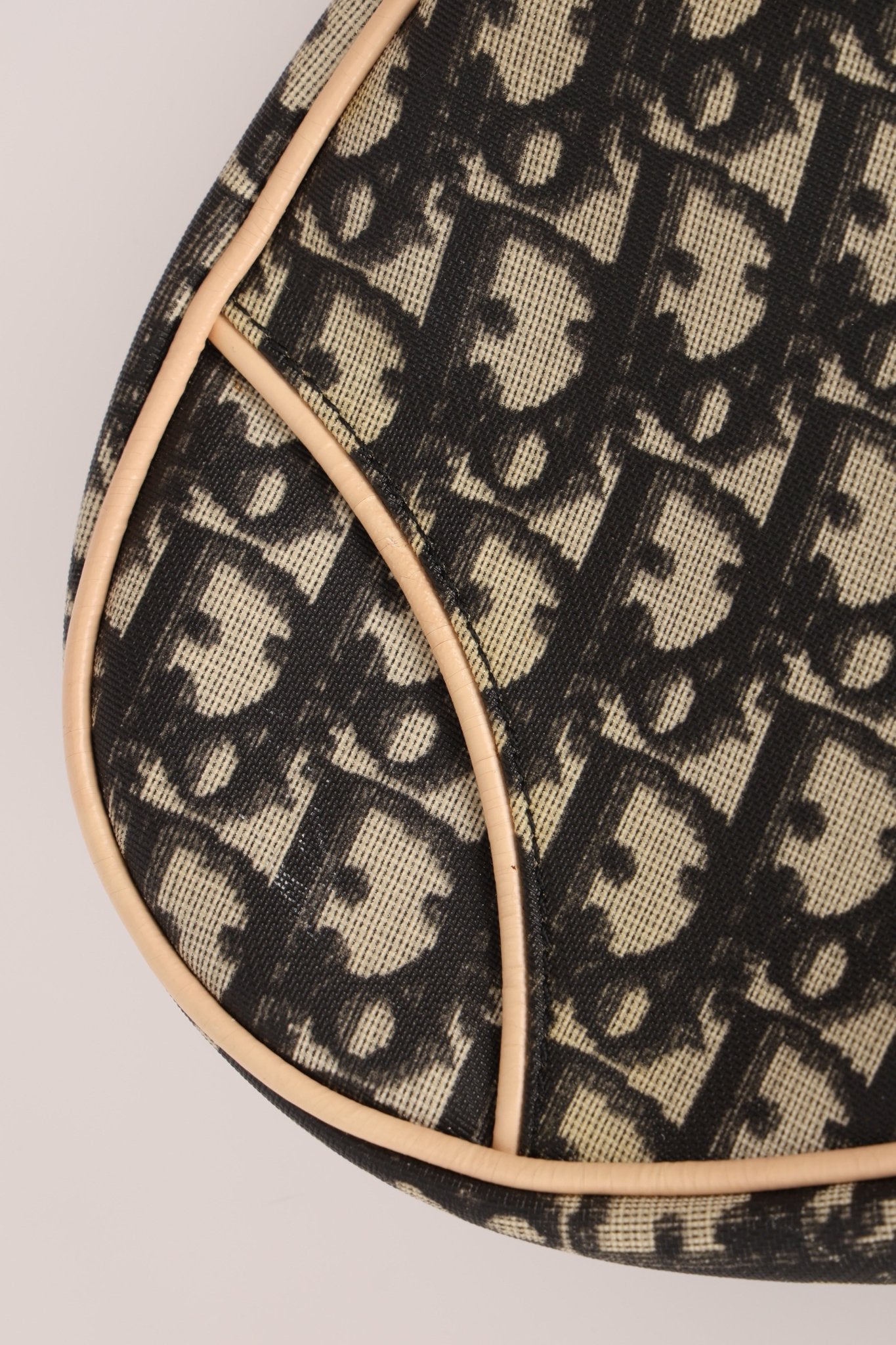 Dior Diorissimo Coated Canvas Mini Saddle Pochette - FashioNica