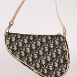 Dior Diorissimo Coated Canvas Mini Saddle Pochette - FashioNica