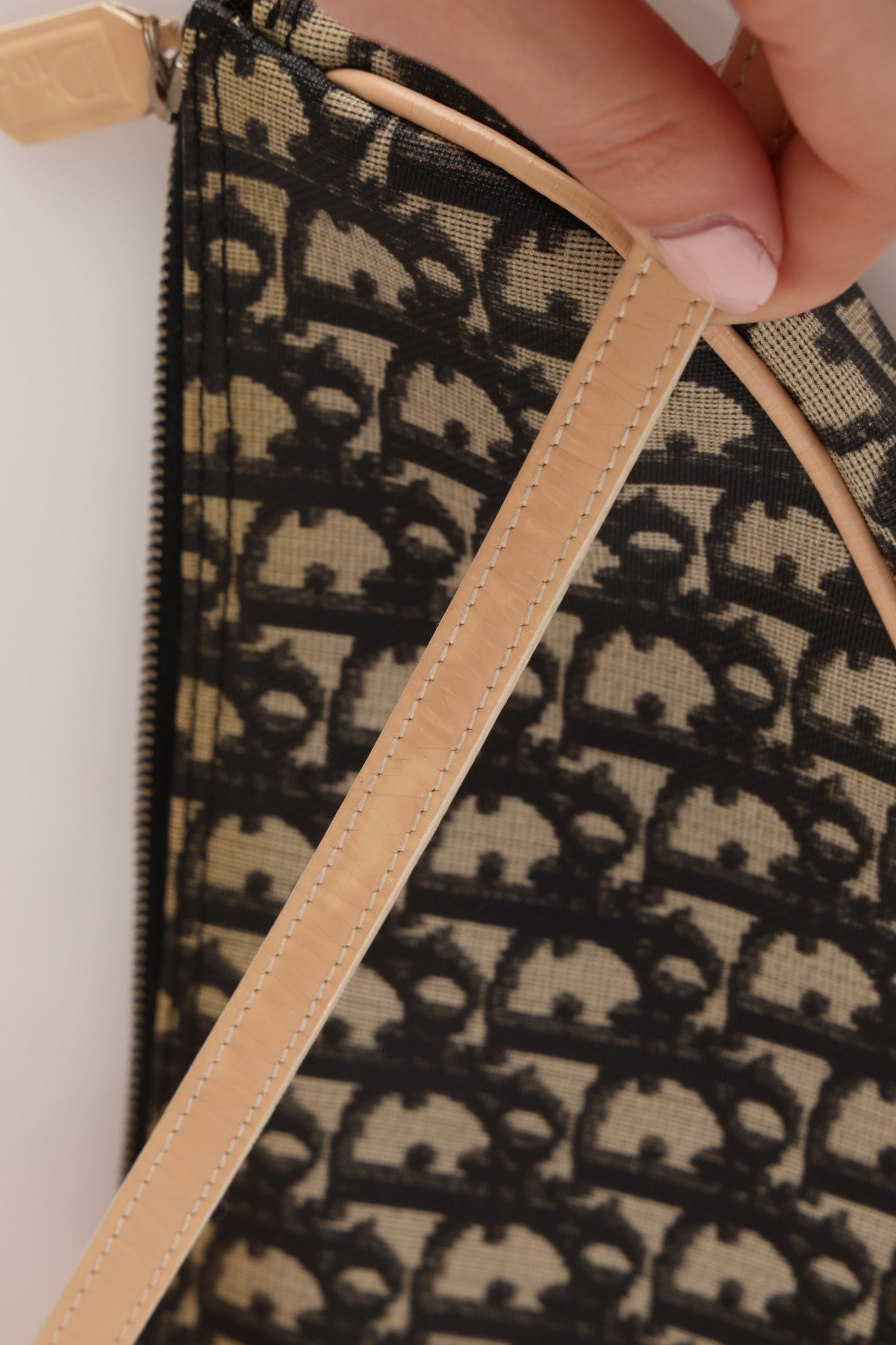 Dior Diorissimo Coated Canvas Mini Saddle Pochette - FashioNica