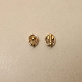 Dior Diorissimo Crystal Oval Clip - On Earrings - FashioNica