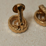 Dior Diorissimo Crystal Oval Clip - On Earrings - FashioNica