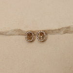 Dior Diorissimo Crystal Oval Clip - On Earrings - FashioNica