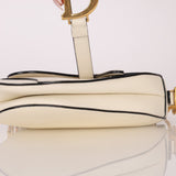 Dior Grained Calfskin Mini Saddle w/ Guitar Strap - FashioNica