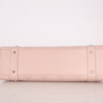 Dior Light Pink Perforated Cannage Leather East West Lady Dior Bag - FashioNica