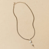 Dior Lock and Key Pendant Necklace - FashioNica