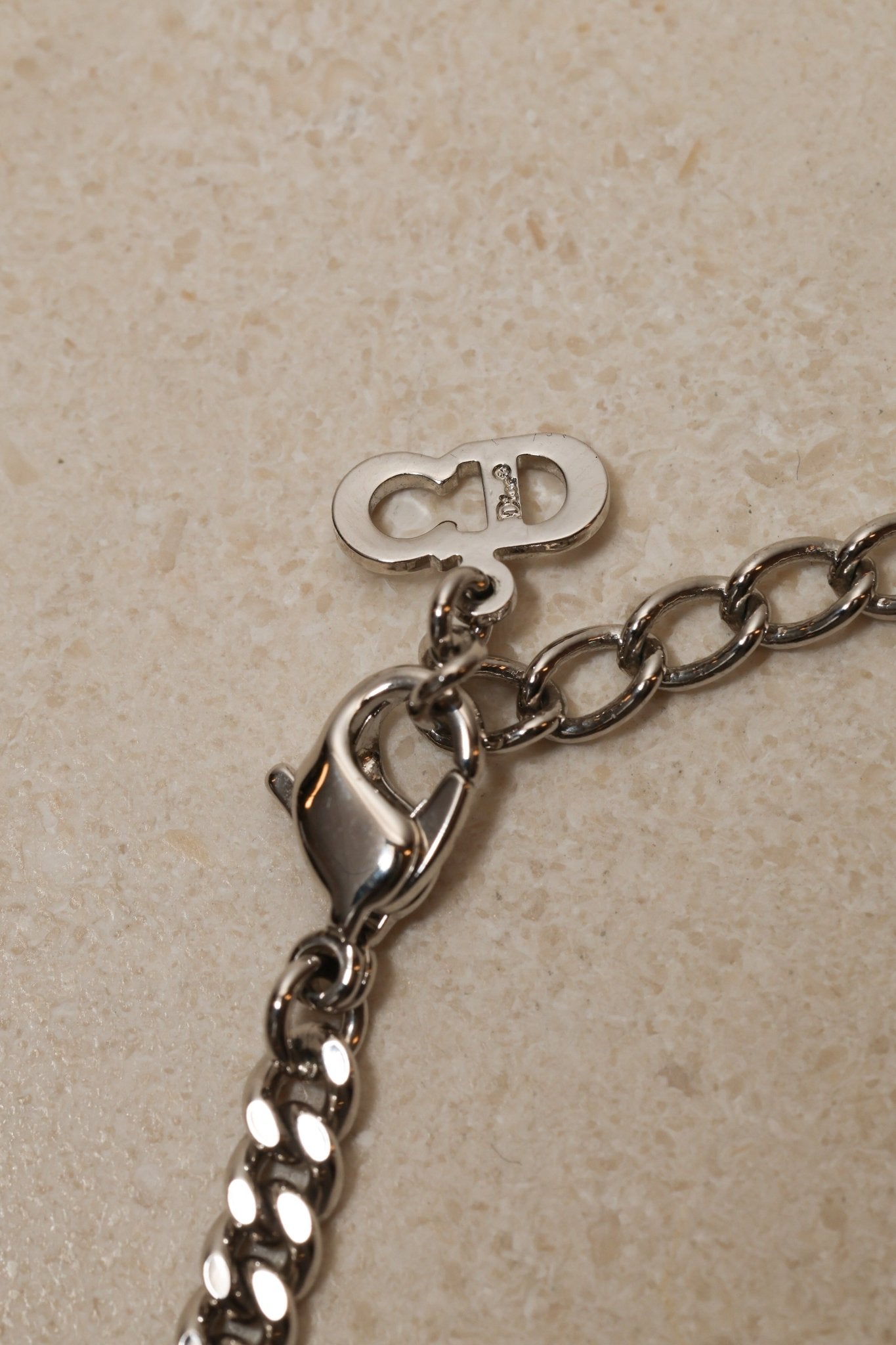 Dior Lock and Key Pendant Necklace - FashioNica