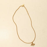 Dior Logo Charms Pendant Necklace - FashioNica