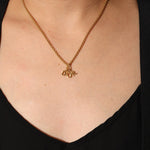 Dior Logo Charms Pendant Necklace - FashioNica