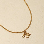 Dior Logo Charms Pendant Necklace - FashioNica
