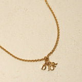 Dior Logo Charms Pendant Necklace - FashioNica