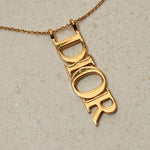 Dior Logo Drop Pendant Pendant - FashioNica