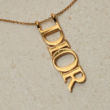 Dior Logo Drop Pendant Pendant - FashioNica