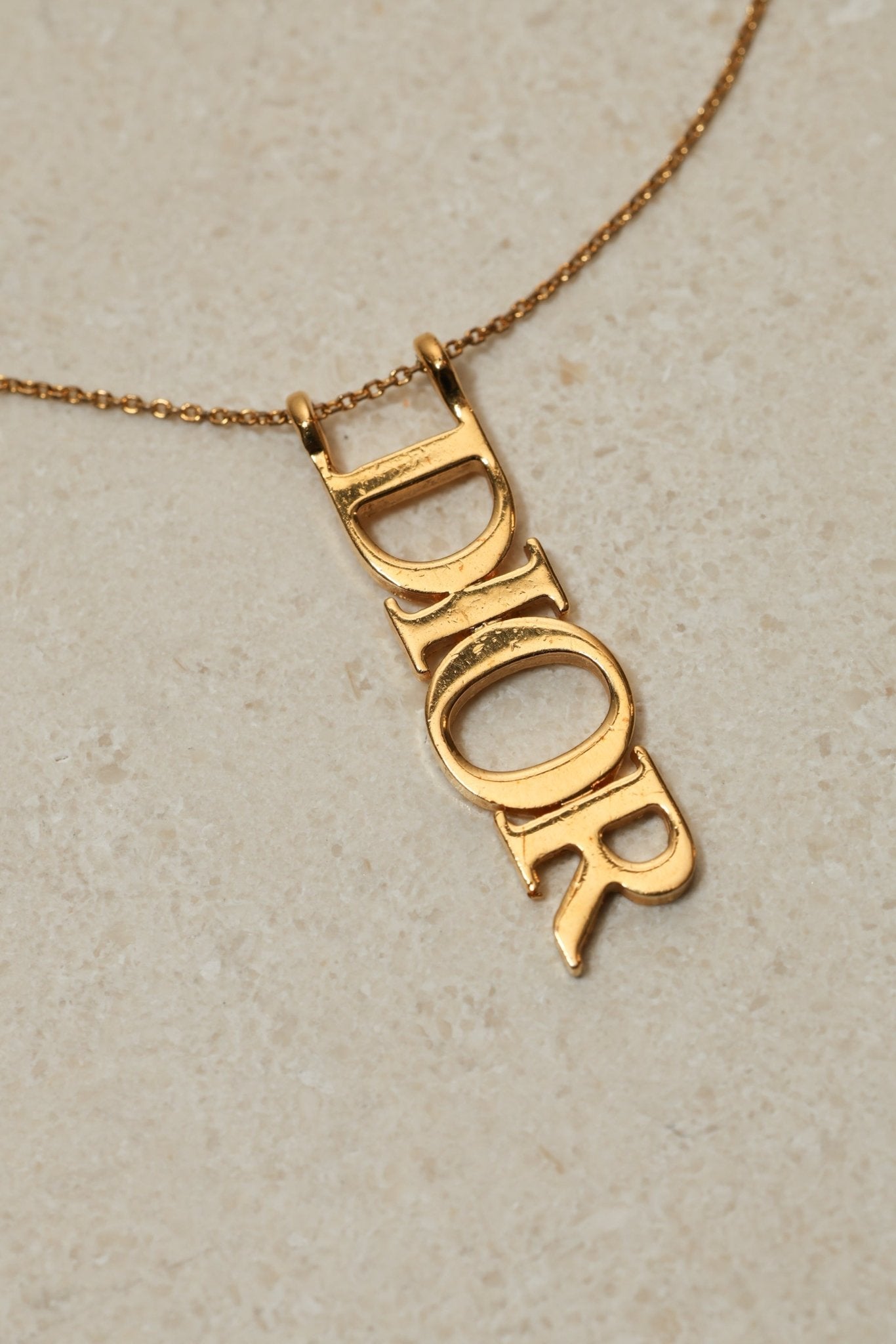 Dior Logo Drop Pendant Pendant - FashioNica