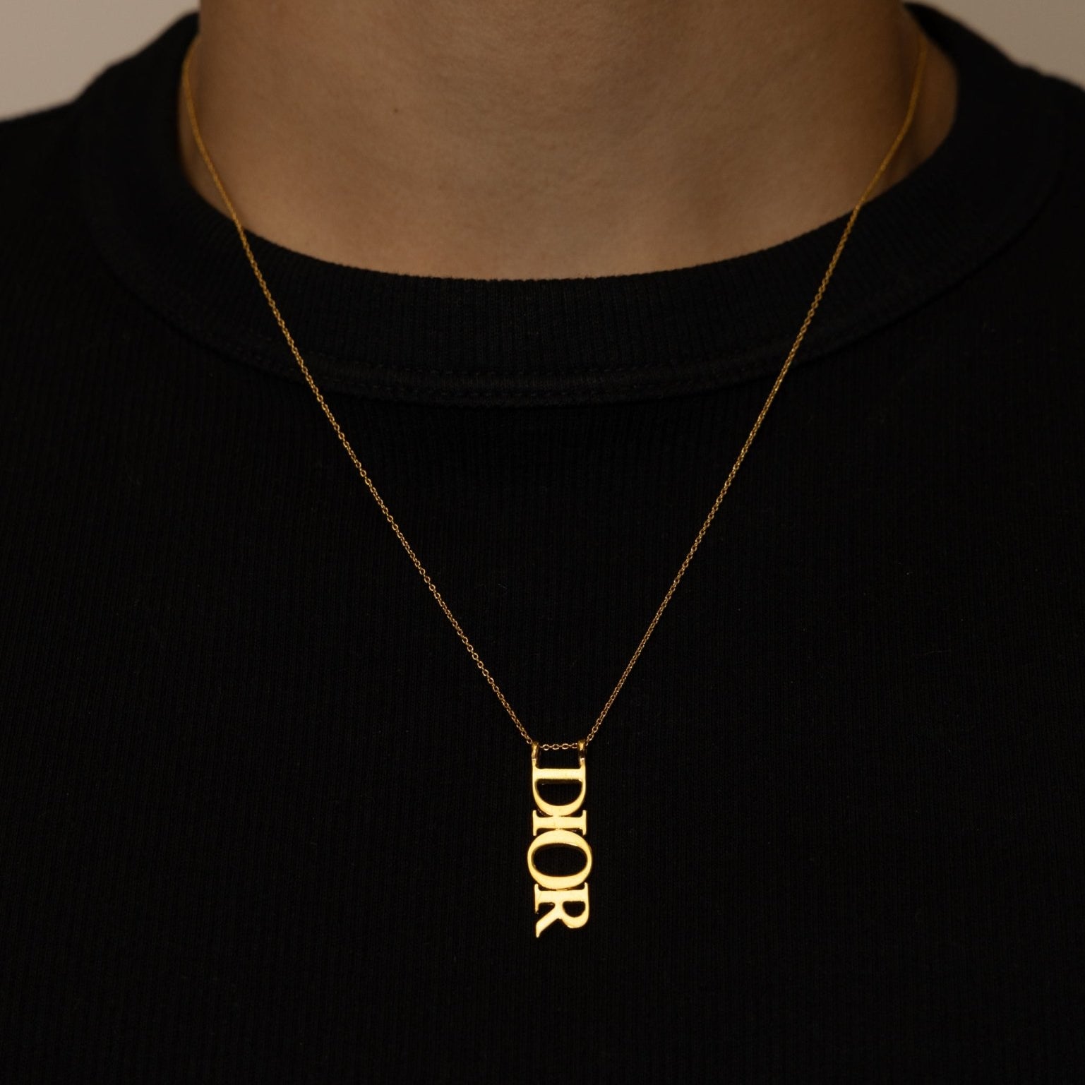 Dior Logo Drop Pendant Pendant - FashioNica