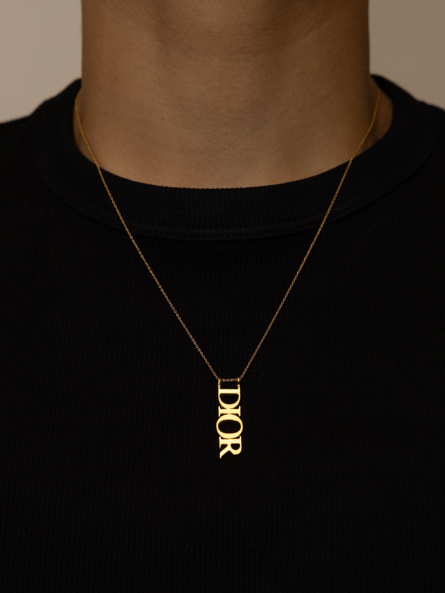 Dior Logo Drop Pendant Pendant - FashioNica