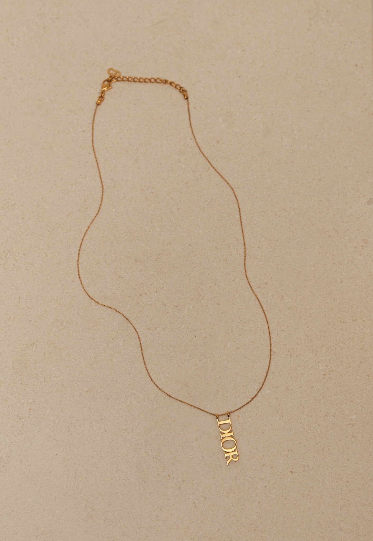 Dior Logo Drop Pendant Pendant - FashioNica