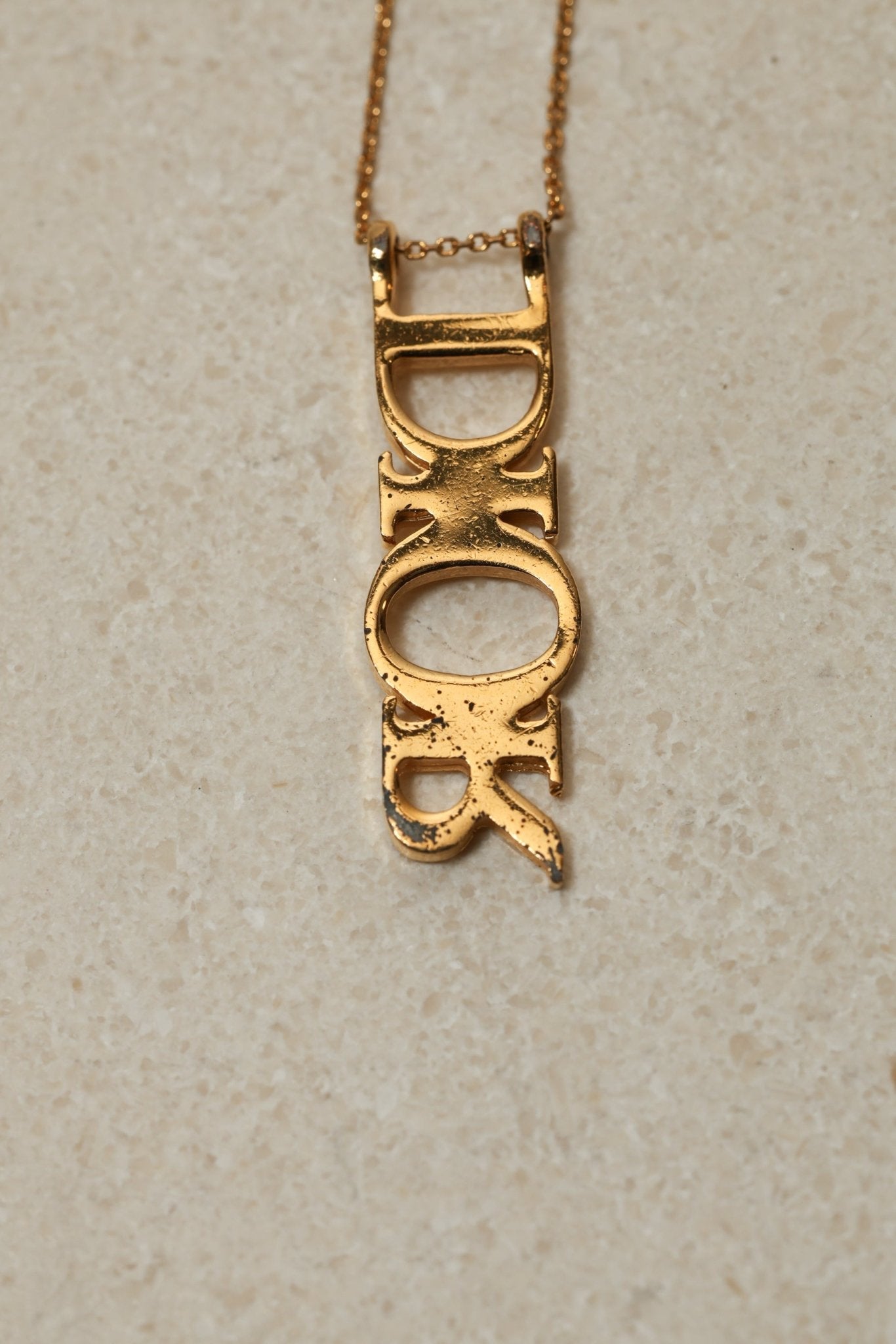 Dior Logo Drop Pendant Pendant - FashioNica
